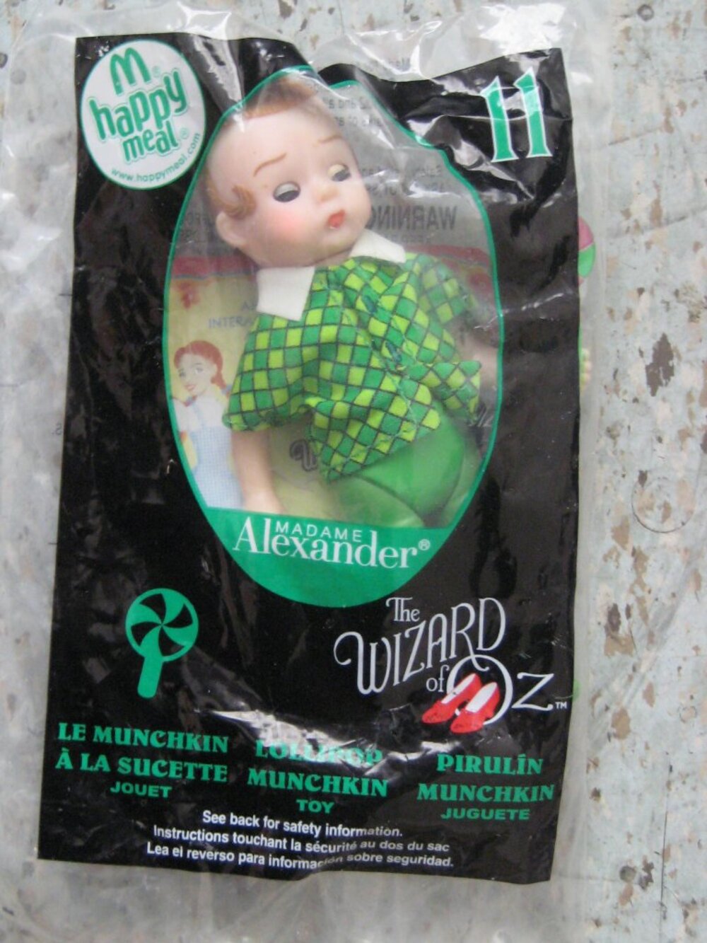 McDonald's Madame Alexander Lollipop Munchkin #11 2008